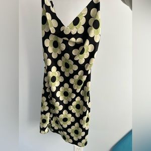 Princess Polly Green Geo Flower Dress